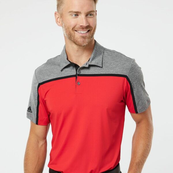 Adidas Men's Ultimate Colorblocked Polo A512 Men's Ultimate Colorblocked Polo Thumbnail