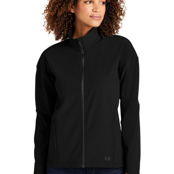 OGIO Women's Commuter Full Zip Soft Shell LOG755 Women's Commuter Full Zip Soft Shell Thumbnail