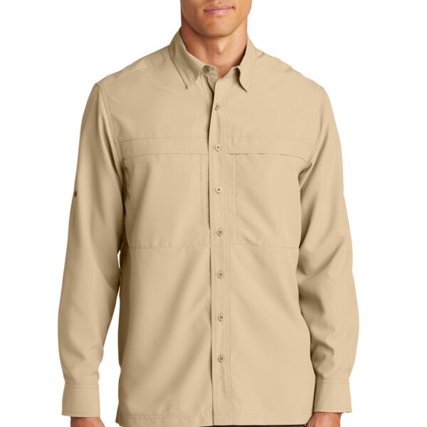 Port Authority Long Sleeve UV Daybreak Shirt W960 Long Sleeve UV Daybreak Shirt Thumbnail