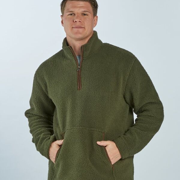 Boxercraft Men's Everest Fleece Quarter-Zip Pullover BM8510 Men's Everest Fleece Quarter-Zip Pullover Thumbnail