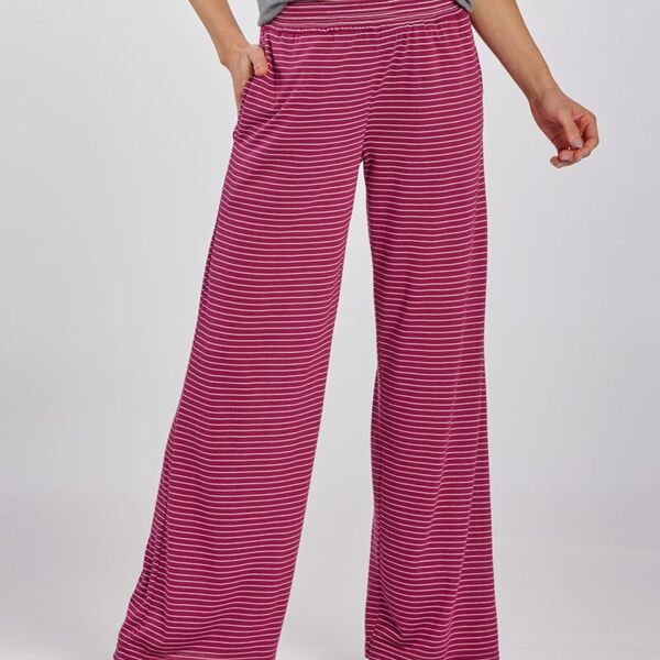 Boxercraft Women's Evelyn Wide Leg Lounge Pants BW6615 Women's Evelyn Wide Leg Lounge Pants Thumbnail