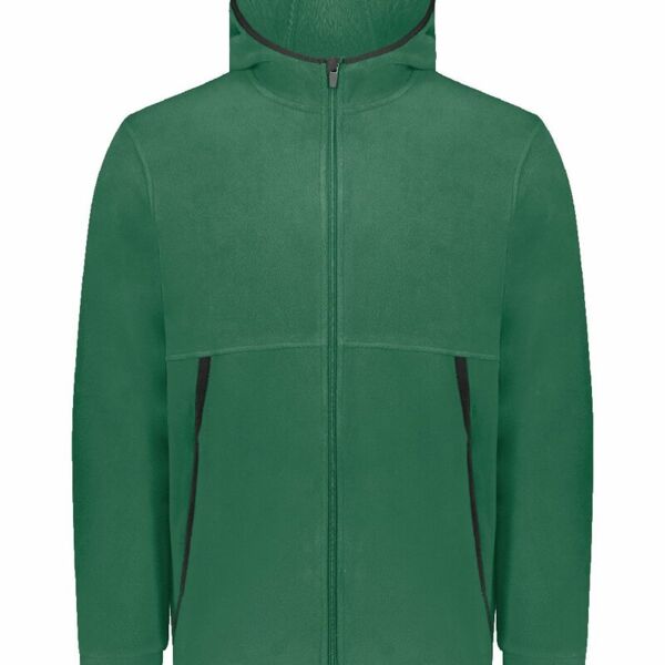 Augusta Sportswear Unisex Eco Revive™ Polar Fleece Hooded Full-Zip Jacket 6858 Unisex Eco Revive™ Polar Fleece Hooded Full-Zip Jacket Thumbnail