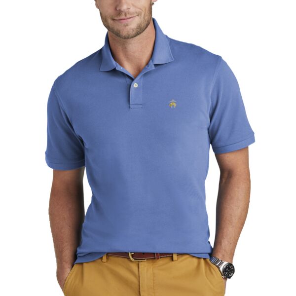 Brooks Brothers Pima Cotton Pique Polo BB18200 Pima Cotton Pique Polo Thumbnail