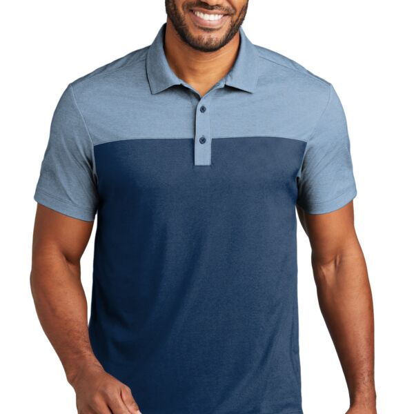 Port Authority Fine Pique Blend Blocked Polo K831 Fine Pique Blend Blocked Polo Thumbnail