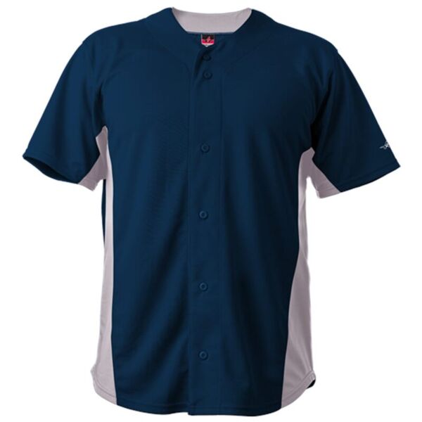 Alleson Athletic Unisex Crush Full Button Baseball Jersey 566BFJ Unisex Crush Full Button Baseball Jersey Thumbnail