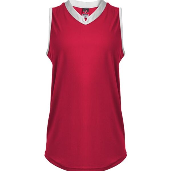 Alleson Athletic Women's Slide Fastpitch V-Neck Sleeveless Jersey 522XVW Women's Slide Fastpitch V-Neck Sleeveless Jersey Thumbnail