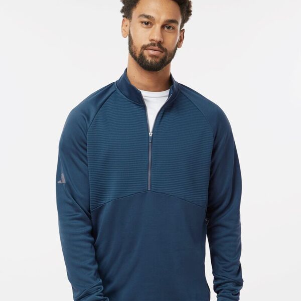 Adidas Men's Performance Quarter-Zip Pullover A587 Men's Performance Quarter-Zip Pullover Thumbnail
