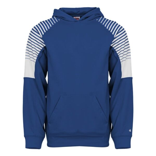 Badger Youth Lineup Hooded Sweatshirt 2405 Youth Lineup Hooded Sweatshirt Thumbnail