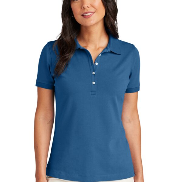 Brooks Brothers Women's Pima Cotton Pique Polo BB18201 Women's Pima Cotton Pique Polo Thumbnail