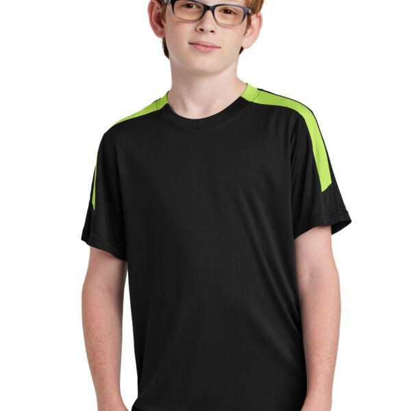 Sport Tek Youth Competitor United Crew YST100 Youth Competitor United Crew Thumbnail