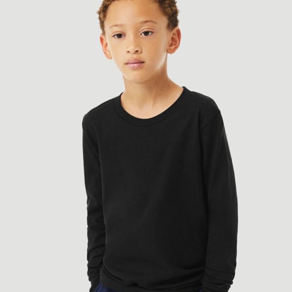 Bella + Canvas Youth Triblend Long Sleeve Tee 3513Y Youth Triblend Long Sleeve Tee Thumbnail