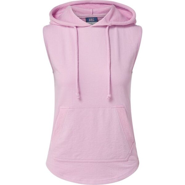 MV Sport Women's Kinsley Sleeveless Hooded Sweatshirt W24131 Women's Kinsley Sleeveless Hooded Sweatshirt Thumbnail