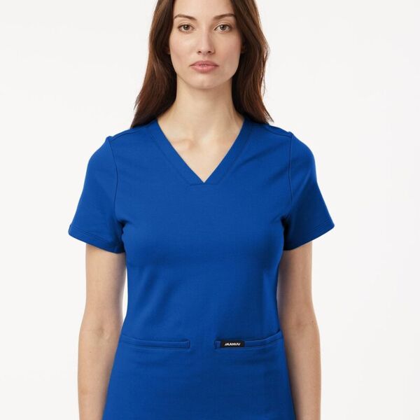 Jaanuu Women's Cesi Ultrasoft Scrub V-Neck Top W30003 Women's Cesi Ultrasoft Scrub V-Neck Top Thumbnail