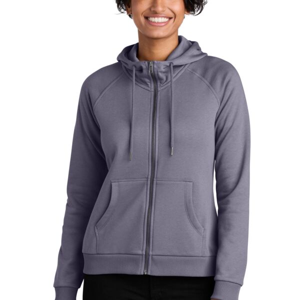 AllMade Women's Organic CVC Fleece Full Zip Hoodie AL5003 Women's Organic CVC Fleece Full Zip Hoodie Thumbnail