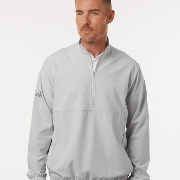 Adidas Men's Stretch Woven Half-Zip Pullover A705 Men's Stretch Woven Half-Zip Pullover Thumbnail
