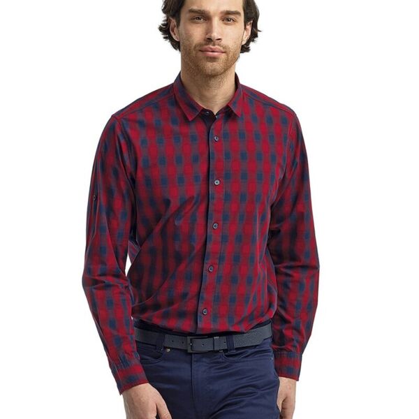 Artisan Collection by Reprime Men's Mulligan Check Cotton Shirt RP250 Men's Mulligan Check Cotton Shirt Thumbnail
