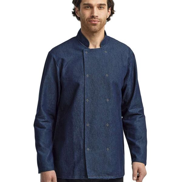 Artisan Collection by Reprime Unisex Denim Chef's Jacket RP660 Unisex Denim Chef's Jacket Thumbnail