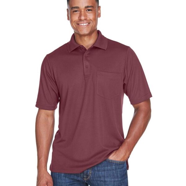 Core 365 Men's Origin Performance Piqué Polo with Pocket 88181P Men's Origin Performance Piqué Polo with Pocket Thumbnail
