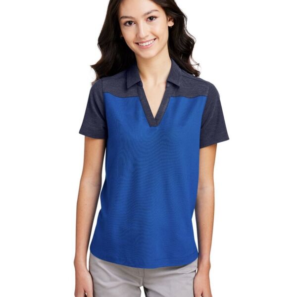 Core 365 Women's Fusion ChromaSoft™ Colorblock Polo CE112CW Women's Fusion ChromaSoft™ Colorblock Polo Thumbnail
