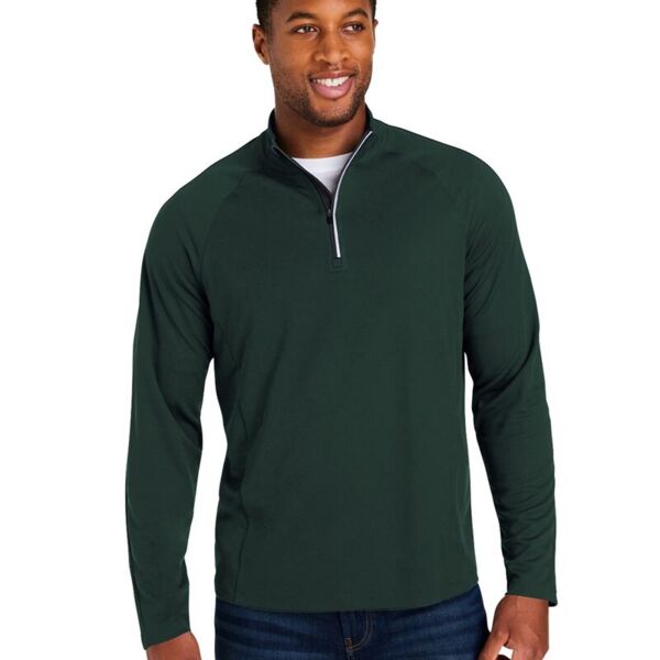 Core 365 Men's Origin Performance Pique Quarter-Zip Pullover CE418 Men's Origin Performance Pique Quarter-Zip Pullover Thumbnail