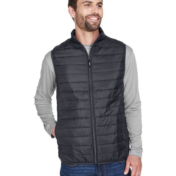 Core 365 Men's Prevail Packable Puffer Vest CE702 Men's Prevail Packable Puffer Vest Thumbnail