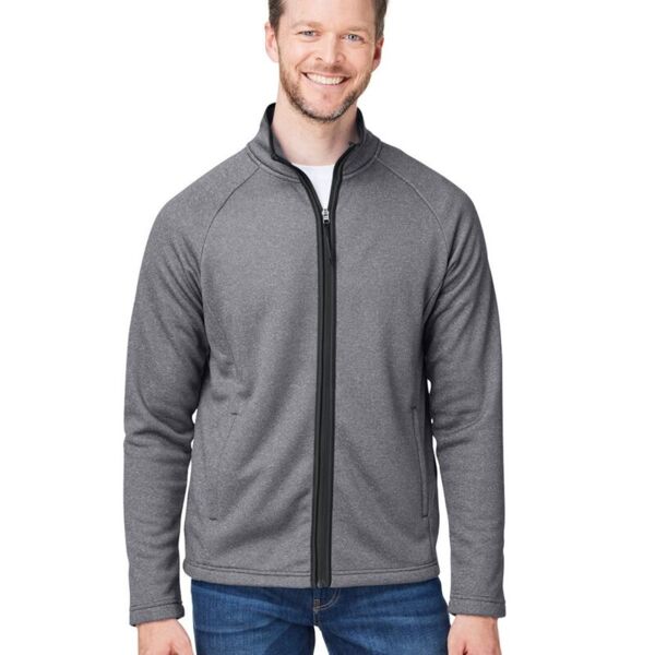 Core 365 Men's Venture Heathered Stripe Full-Zip CE72 Men's Venture Heathered Stripe Full-Zip Thumbnail