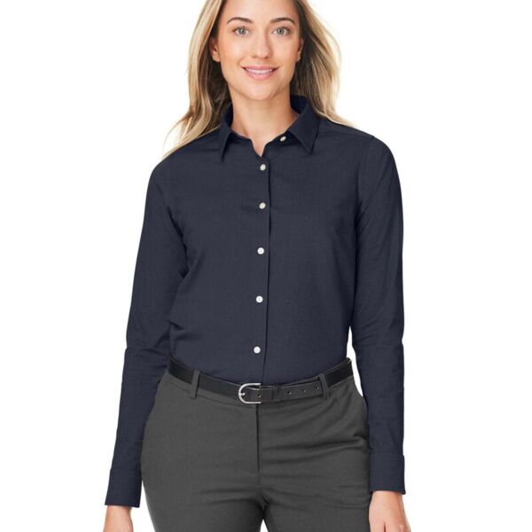 Devon & Jones Women's CrownLux Performance® Spencer Poplin Dress Shirt DG505W Women's CrownLux Performance® Spencer Poplin Dress Shirt Thumbnail