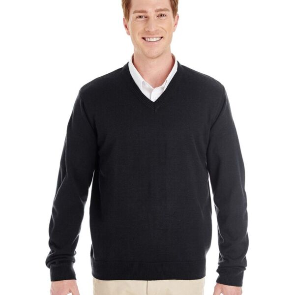 Harriton Men's Pilbloc™ V-Neck Sweater M420 Men's Pilbloc™ V-Neck Sweater Thumbnail