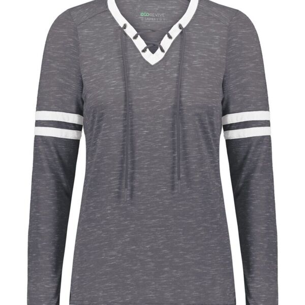 Holloway Women's Eco Revive™ Monterey Long Sleeve V-Neck T-Shirt 223246 Women's Eco Revive™ Monterey Long Sleeve V-Neck T-Shirt Thumbnail