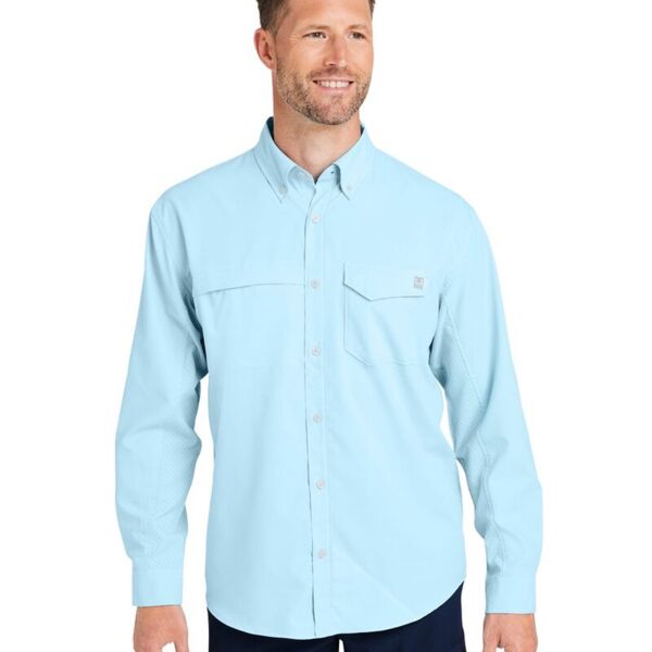 HUK Men's Tide Point Pocket Fishing Shirt H150172 Men's Tide Point Pocket Fishing Shirt Thumbnail