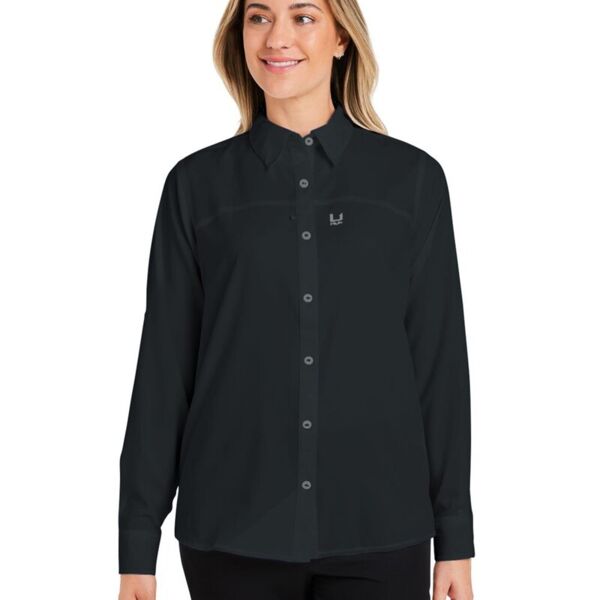HUK Women's Tide Point Long Sleeve Shirt H615006 Women's Tide Point Long Sleeve Shirt Thumbnail