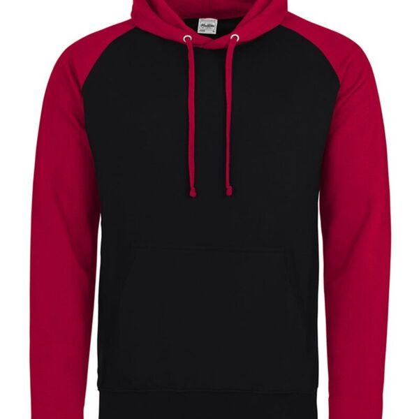 AWDis Unisex Baseball Hooded Sweatshirt JHA009 Unisex Baseball Hooded Sweatshirt Thumbnail