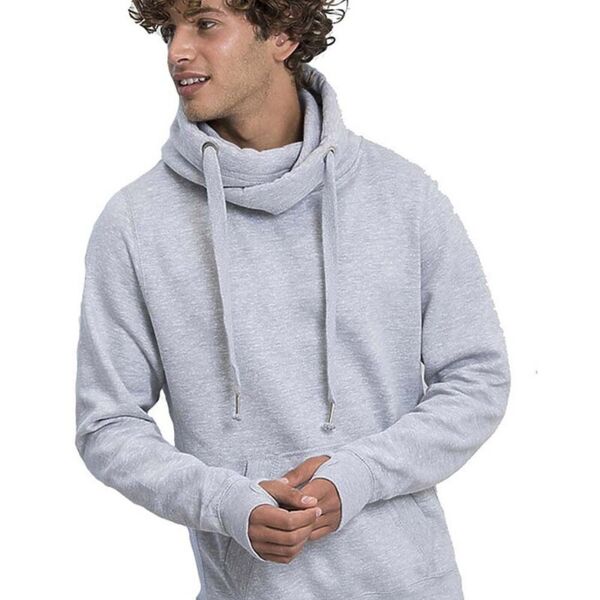 AWDis Unisex Cross Neck Hooded Sweatshirt JHA021 Unisex Cross Neck Hooded Sweatshirt Thumbnail