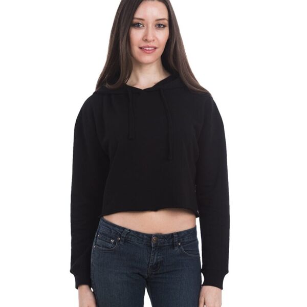 Lane Seven Women's Cropped Fleece Hooded Sweatshirt LS12000 Women's Cropped Fleece Hooded Sweatshirt Thumbnail
