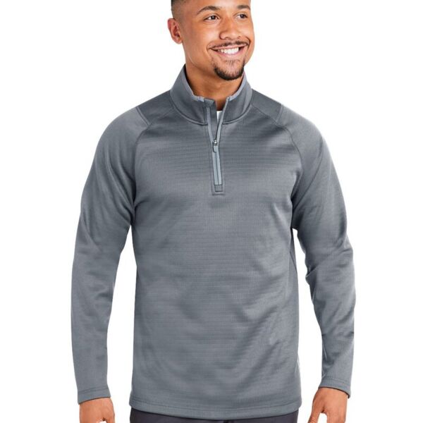 Puma Golf Men's Waffle Fleece Quarter-Zip Pullover 631105 Men's Waffle Fleece Quarter-Zip Pullover Thumbnail