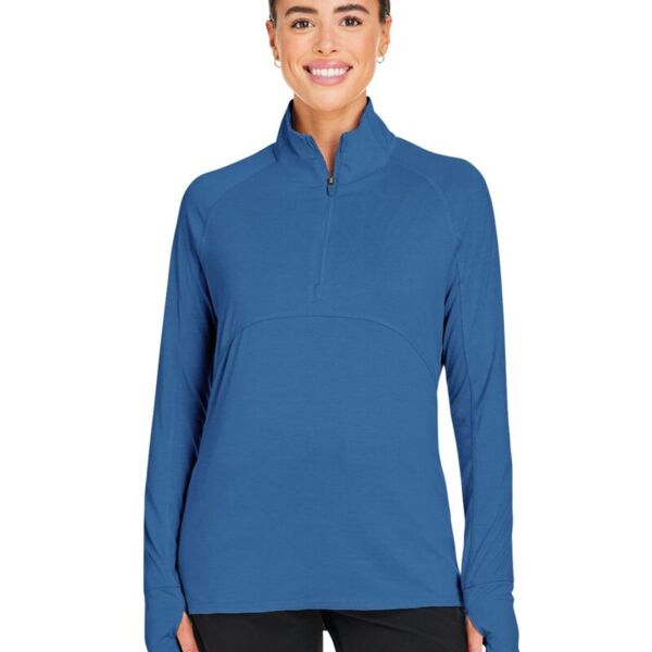 Puma Golf Women's Bandon Quarter-Zip Pullover PG400W Women's Bandon Quarter-Zip Pullover Thumbnail