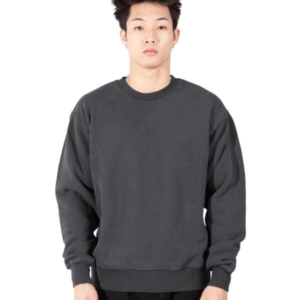 Shaka Wear Men's Los Angeles Garment-Dyed Crewneck Sweatshirt SHGFC Men's Los Angeles Garment-Dyed Crewneck Sweatshirt Thumbnail