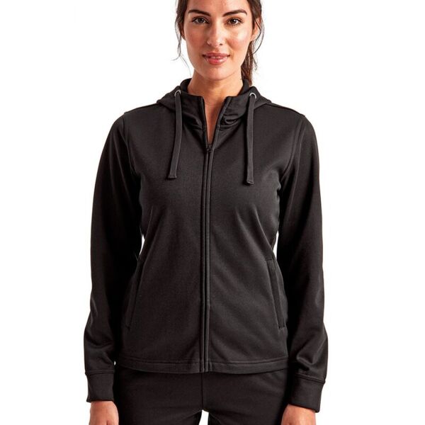 TriDri Women's Spun Dyed Full-Zip Hooded Sweatshirt TD498 Women's Spun Dyed Full-Zip Hooded Sweatshirt Thumbnail