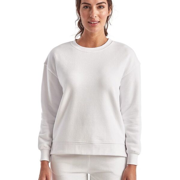 TriDri Women's Billie Side-Zip Crewneck Sweatshirt TD600 Women's Billie Side-Zip Crewneck Sweatshirt Thumbnail