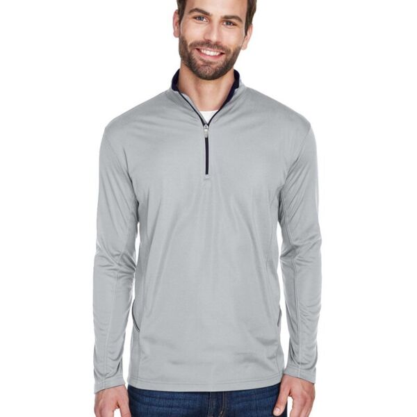 UltraClub Men's Cool & Dry Sport Quarter-Zip Pullover 8230 Men's Cool & Dry Sport Quarter-Zip Pullover Thumbnail