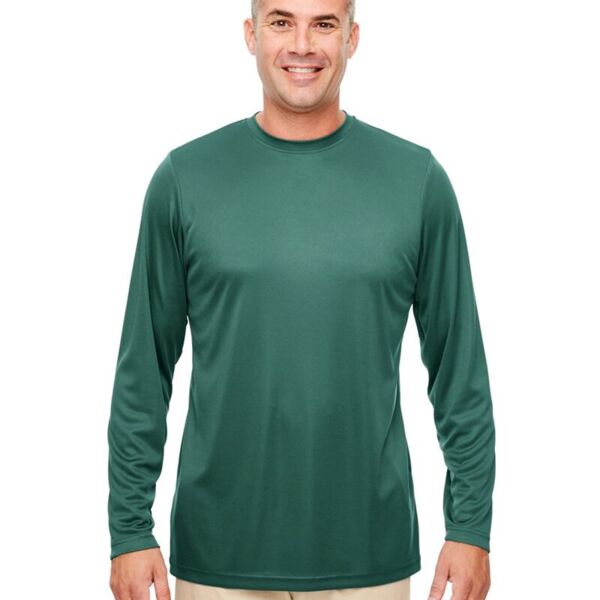 UltraClub Men's Cool & Dry Sport Performance Long Sleeve T-Shirt 8622 Men's Cool & Dry Sport Performance Long Sleeve T-Shirt Thumbnail