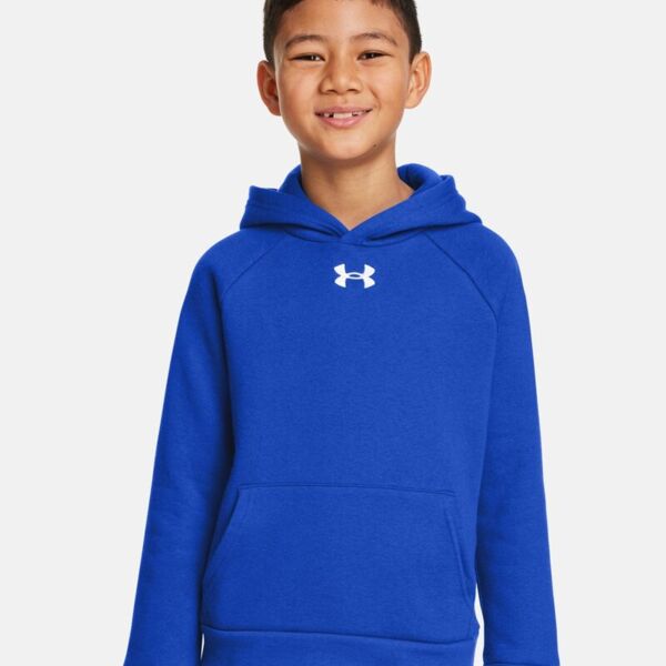 Under Armour Youth Rival Fleece Hooded Sweatshirt 1379792 Youth Rival Fleece Hooded Sweatshirt Thumbnail