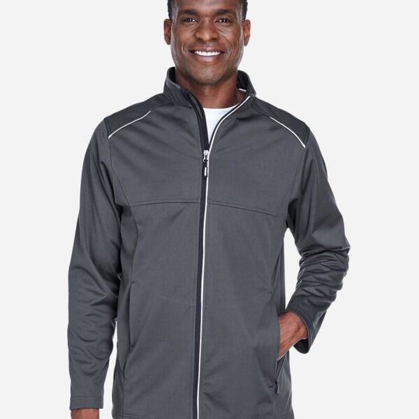 Core 365 Men's Tall Techno Lite Three-Layer Knit Tech-Shell CE708T Men's Tall Techno Lite Three-Layer Knit Tech-Shell Thumbnail