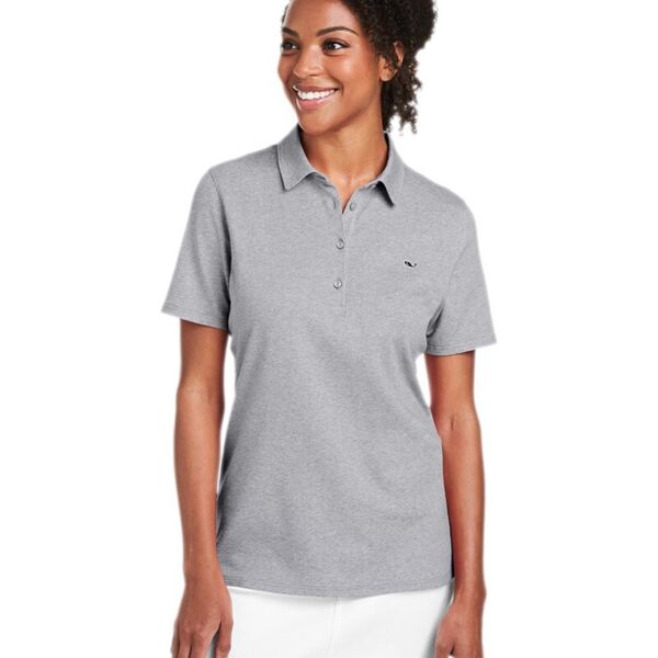 vineyard vines Women's Edgartown Pique Polo G001189 Women's Edgartown Pique Polo Thumbnail