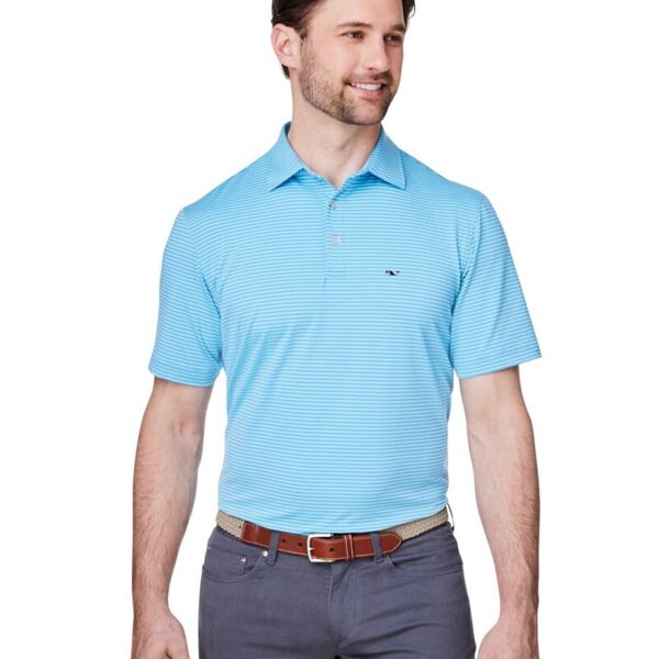 vineyard vines Men's Bradley Stripe Sankaty Polo G012426 Men's Bradley Stripe Sankaty Polo Thumbnail
