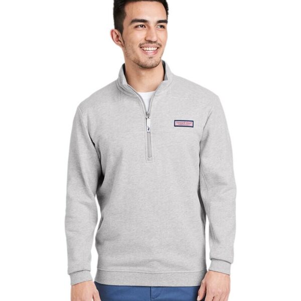 vineyard vines Men's Collegiate Shep Quarter-Zip Sweatshirt K002712 Men's Collegiate Shep Quarter-Zip Sweatshirt Thumbnail