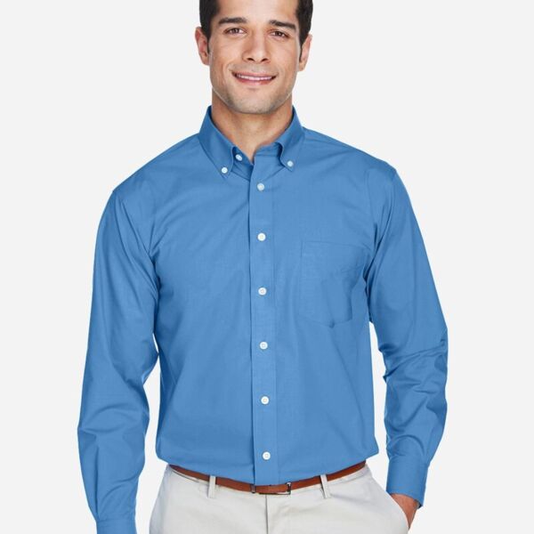 Devon & Jones Men's Tall Crown Collection® Broadcloth Woven Dress Shirt D620T Men's Tall Crown Collection® Broadcloth Woven Dress Shirt Thumbnail