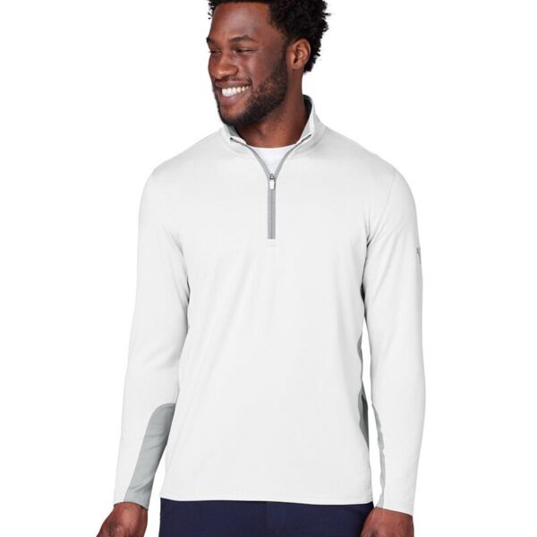 Puma Golf Men's Gamer Golf Quarter-Zip Pullover 599127 Men's Gamer Golf Quarter-Zip Pullover Thumbnail
