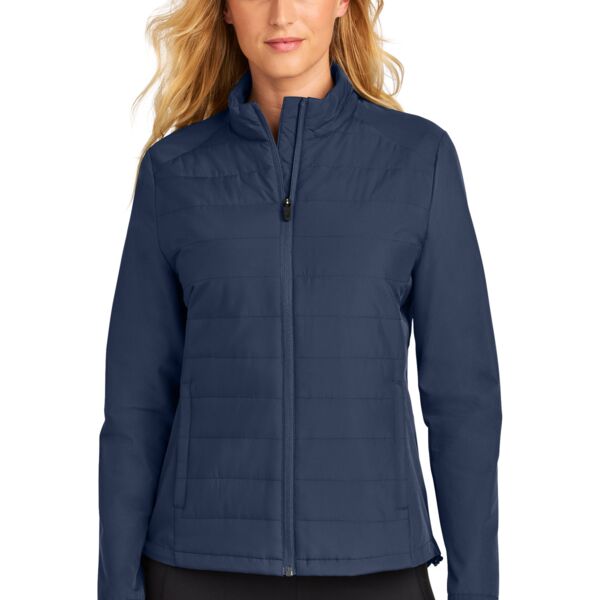 Sport Tek Women's Teknical Hybrid Jacket LST940 Women's Teknical Hybrid Jacket Thumbnail