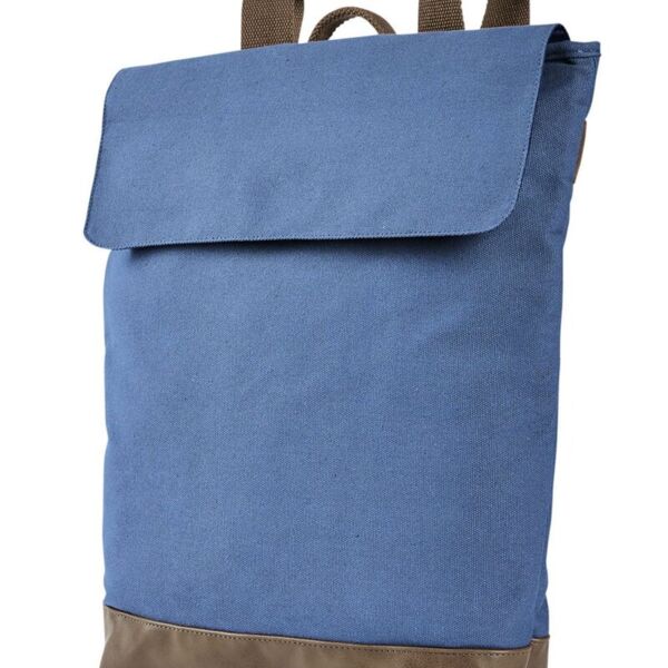 Authentic Pigment Canvas Rucksack AP1922 Canvas Rucksack Thumbnail